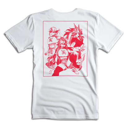 Strippin | Three (Hot) Wolves - Tee